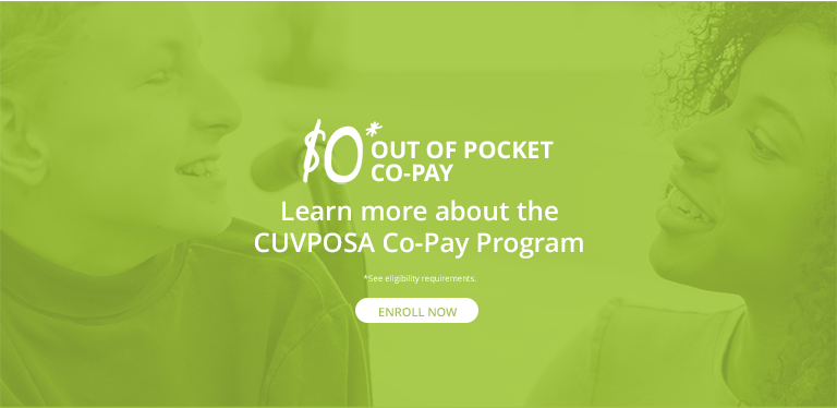Learn about the CUVPOSA® Co-pay Program