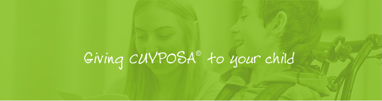 Giving CUVPOSA to your child